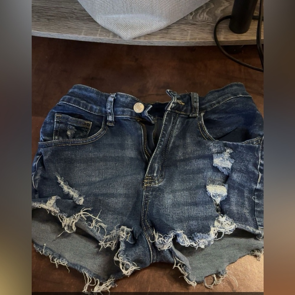 Mini jean shorts